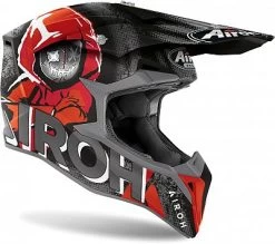 Airoh Wraap Alien, Crosshelm -Professionelles Geschäft für Motorradausrüstung wraap alien yellow matt xs 72760 4