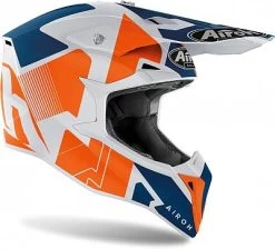 Airoh Wraap Raze, Crosshelm -Professionelles Geschäft für Motorradausrüstung wraap raze blue gloss xs 72758 5